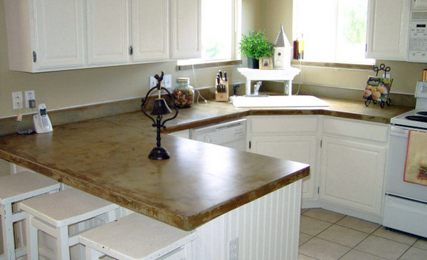 Moon Decorative Concrete Adding Value To Your Kitchen With